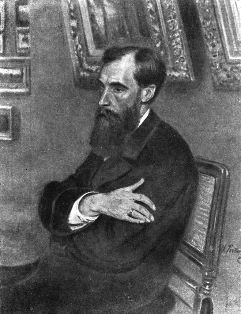 Портрет П. М. Третьякова. Масло (1883)