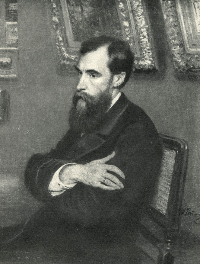 Портрет П. М. Третьякова. 1883