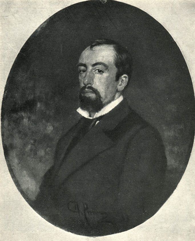 Портрет В. Д. Поленова. 1877