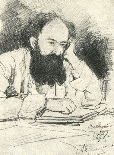 Портрет М. В. Прахова. 1878