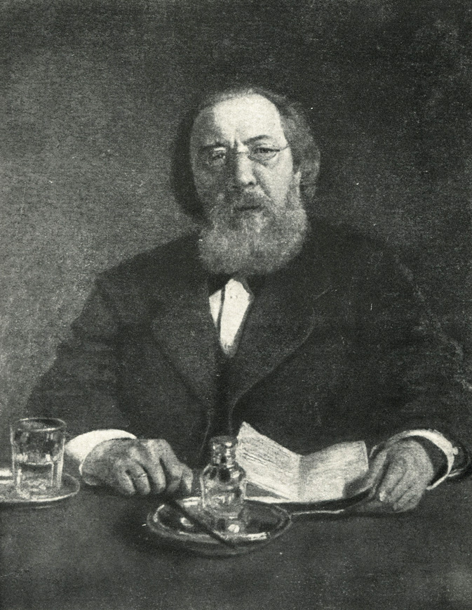 Портрет И. С. Аксакова. 1878