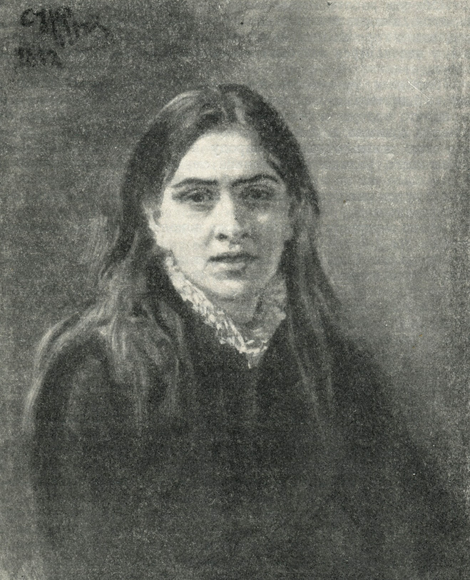 Портрет П. А. Стрепетовой. 1882