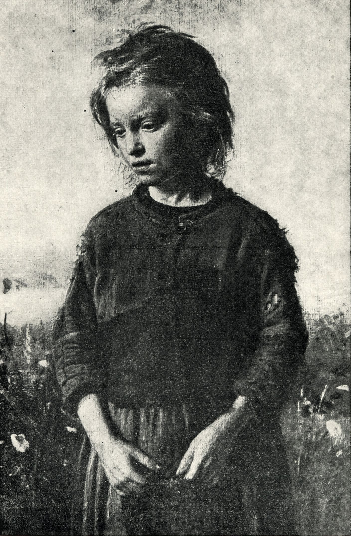 Девочка-рыбачка. 1874
