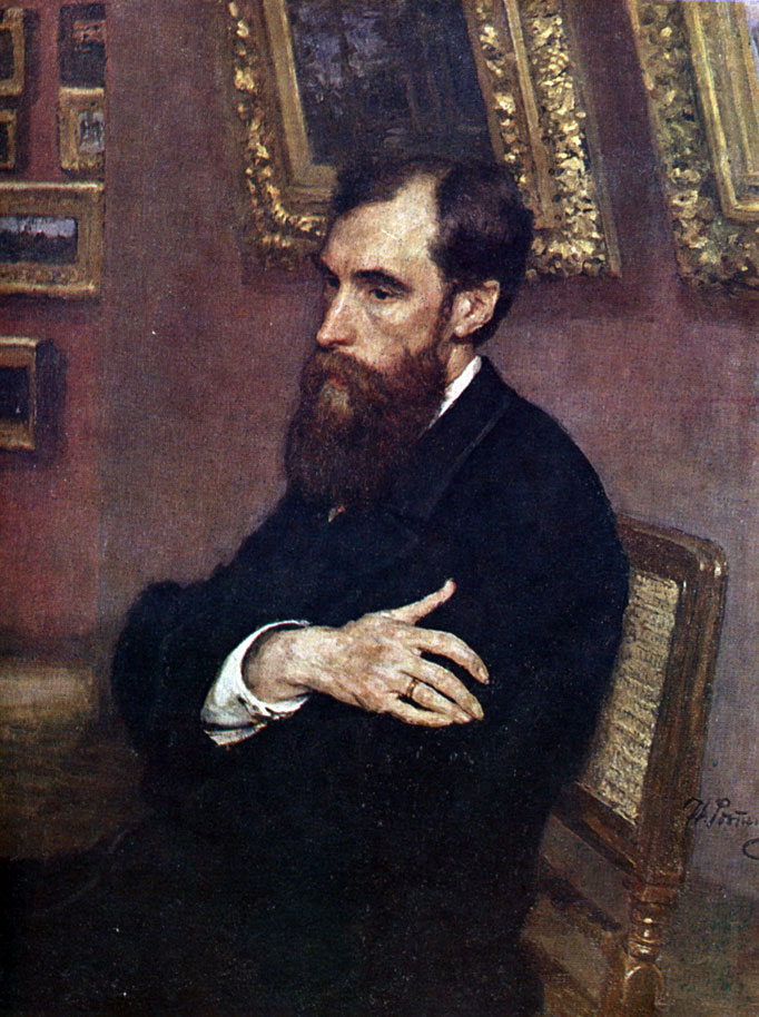 42. Портрет П. М. Третьякова. 1883. ГТГ