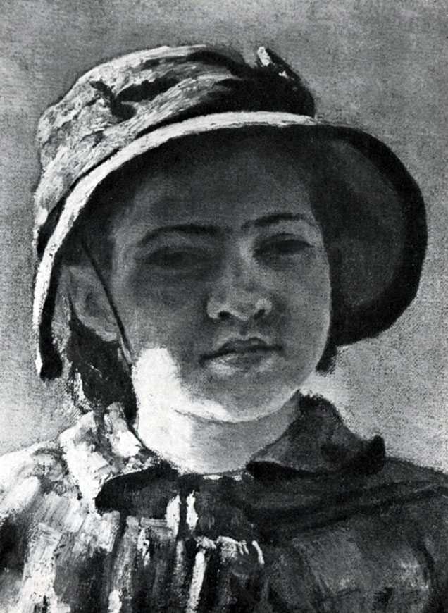 65. 'Стрекоза' (Вера Репина, дочь художника). 1884. ГТГ